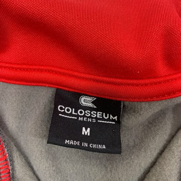 Colosseum Nebraska Huskers Sweatshirt Mens M Medium Grey Long Sleeve Pullover - Picture 5 of 12